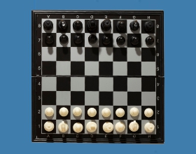 outdoor chess play area